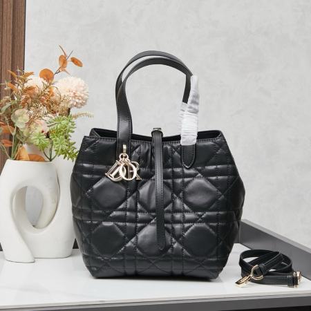 Dior Black Handbag Toujours Medium
