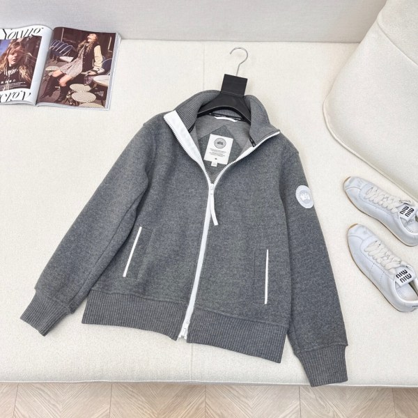 Canada Goose Kind Fleece Lawson Jacket in Grey