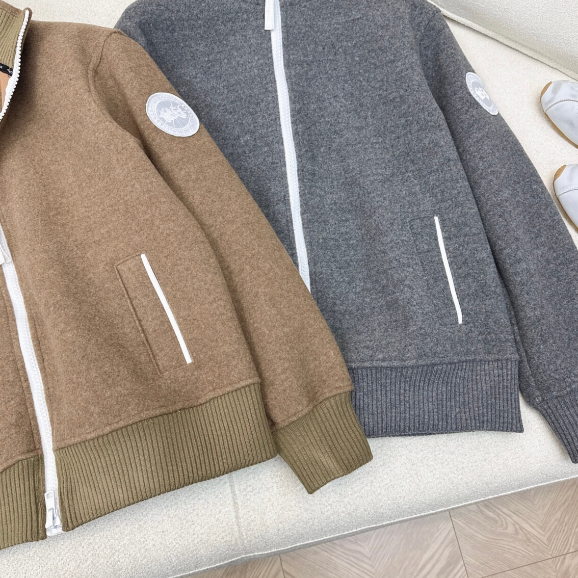 Canada Goose Kind Fleece Lawson Jacket in Brown - Image 5