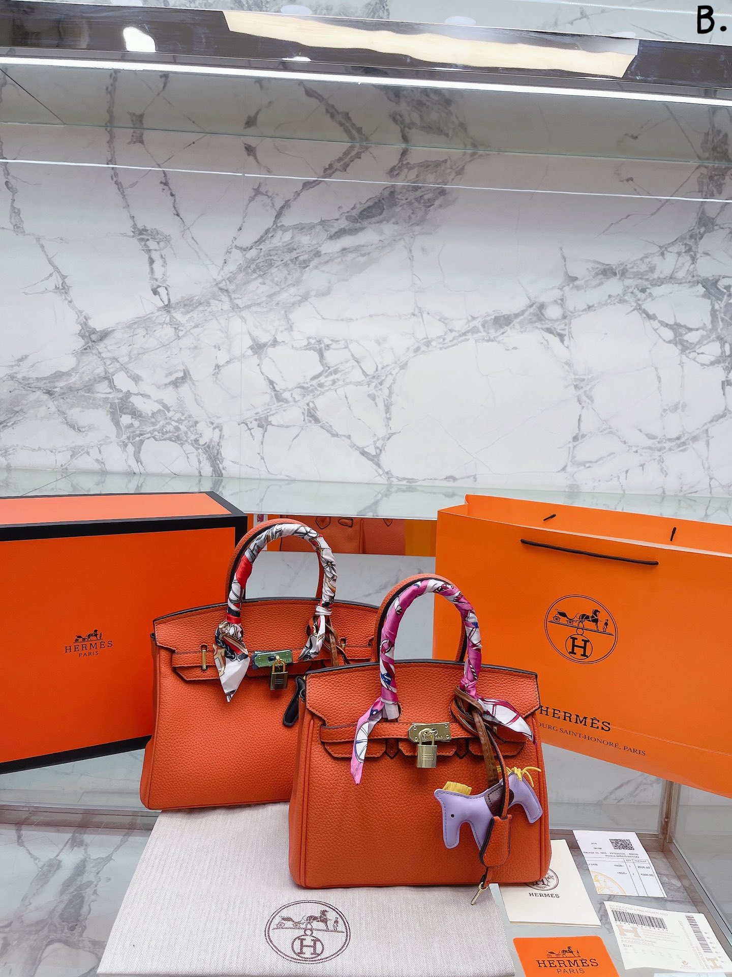 Hermès Birkin 30cm Leather Handbag - Image 8