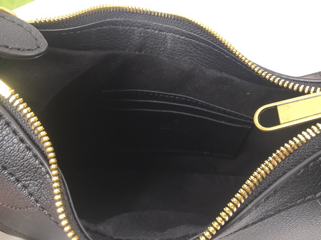 Gucci Aphrodite Grained-Leather Women's Black Shoulder Bag - Image 8