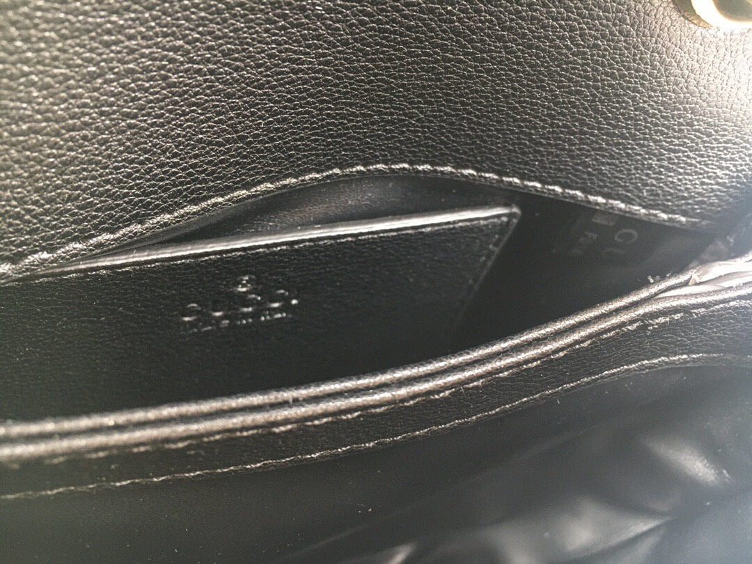 Gucci Blondie Black Mini Shoulder Bag - Image 9