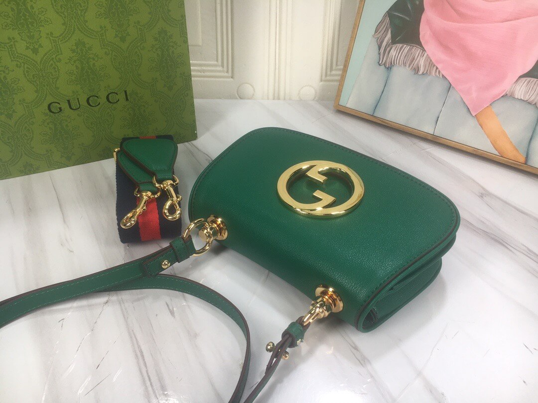 Gucci Blondie Deep Green Mini Shoulder Bag - Image 5