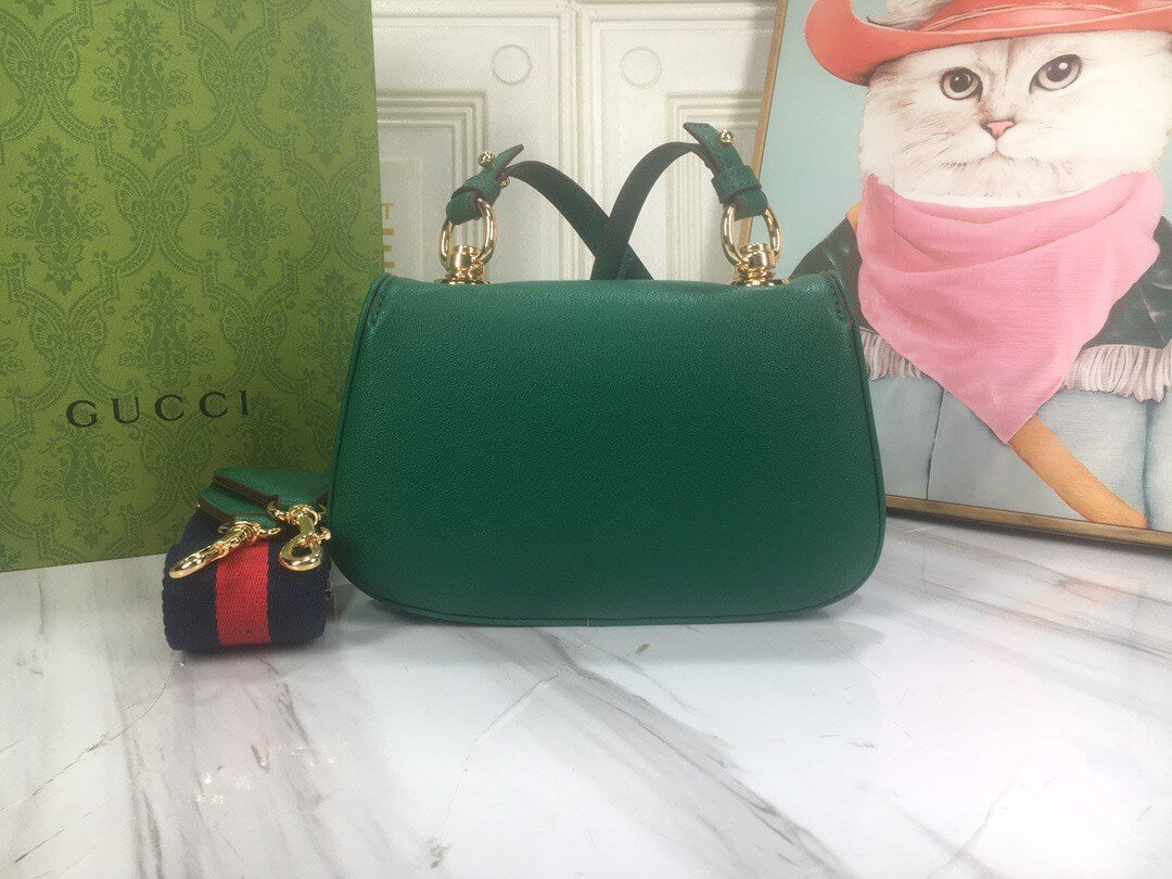Gucci Blondie Deep Green Mini Shoulder Bag - Image 4
