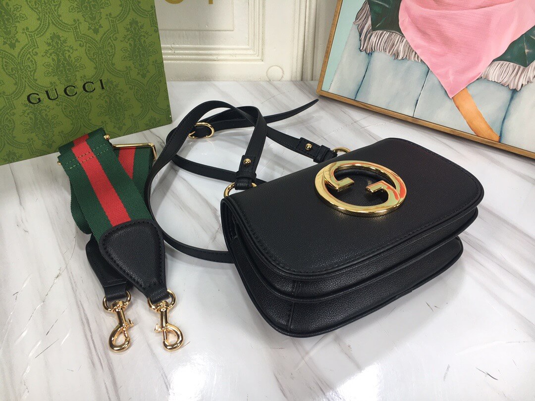 Gucci Blondie Black Mini Shoulder Bag - Image 7