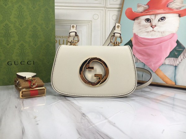 Gucci Blondie White Mini Shoulder Bag