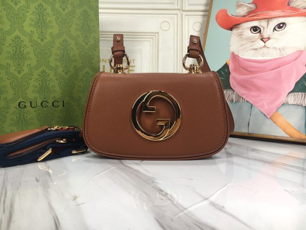 Gucci Blondie Brown Mini Shoulder Bag