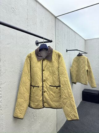 Louis Vuitton LV Monogram Padded Brown Cotton Jacket