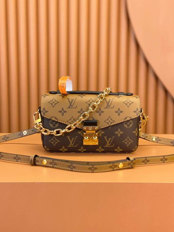 Louis Vuitton Reverse Monogram Pochette Métis East West Bag