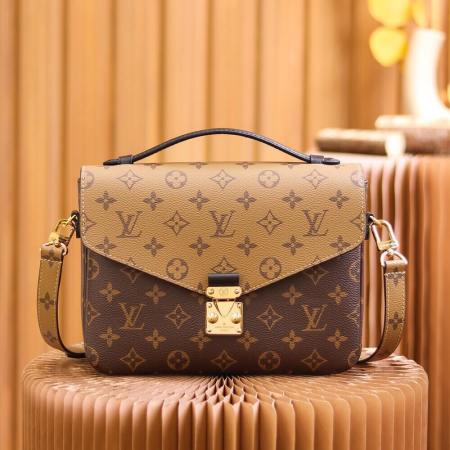 Louis Vuitton Monogram Reverse Canvas Pochette Métis Bag