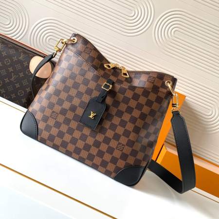 Louis Vuitton Damier Ebene Canvas Odeon MM Handbag