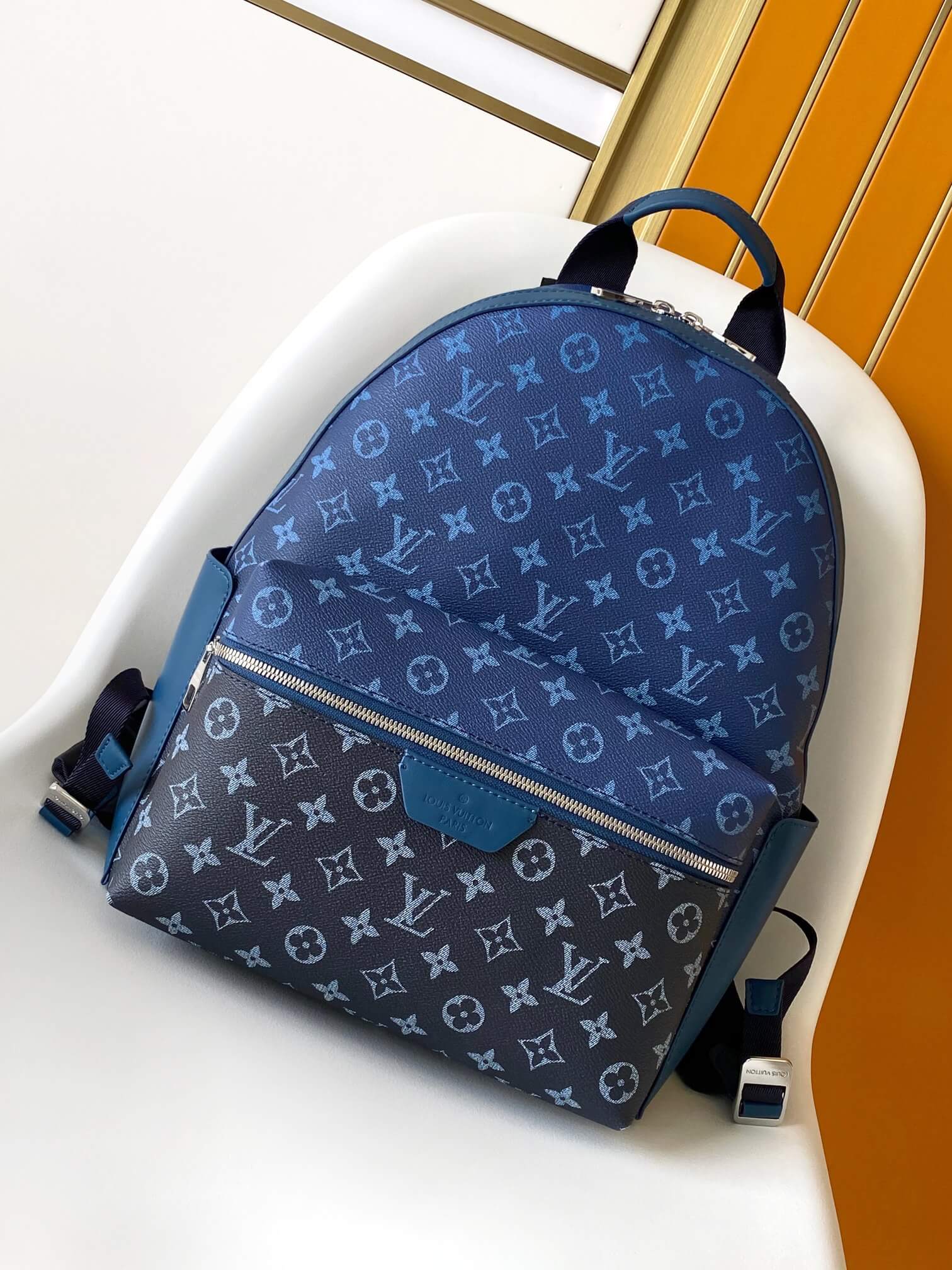 Louis Vuitton Blue Monogram Gradient Canvas Discovery PM Backpack
