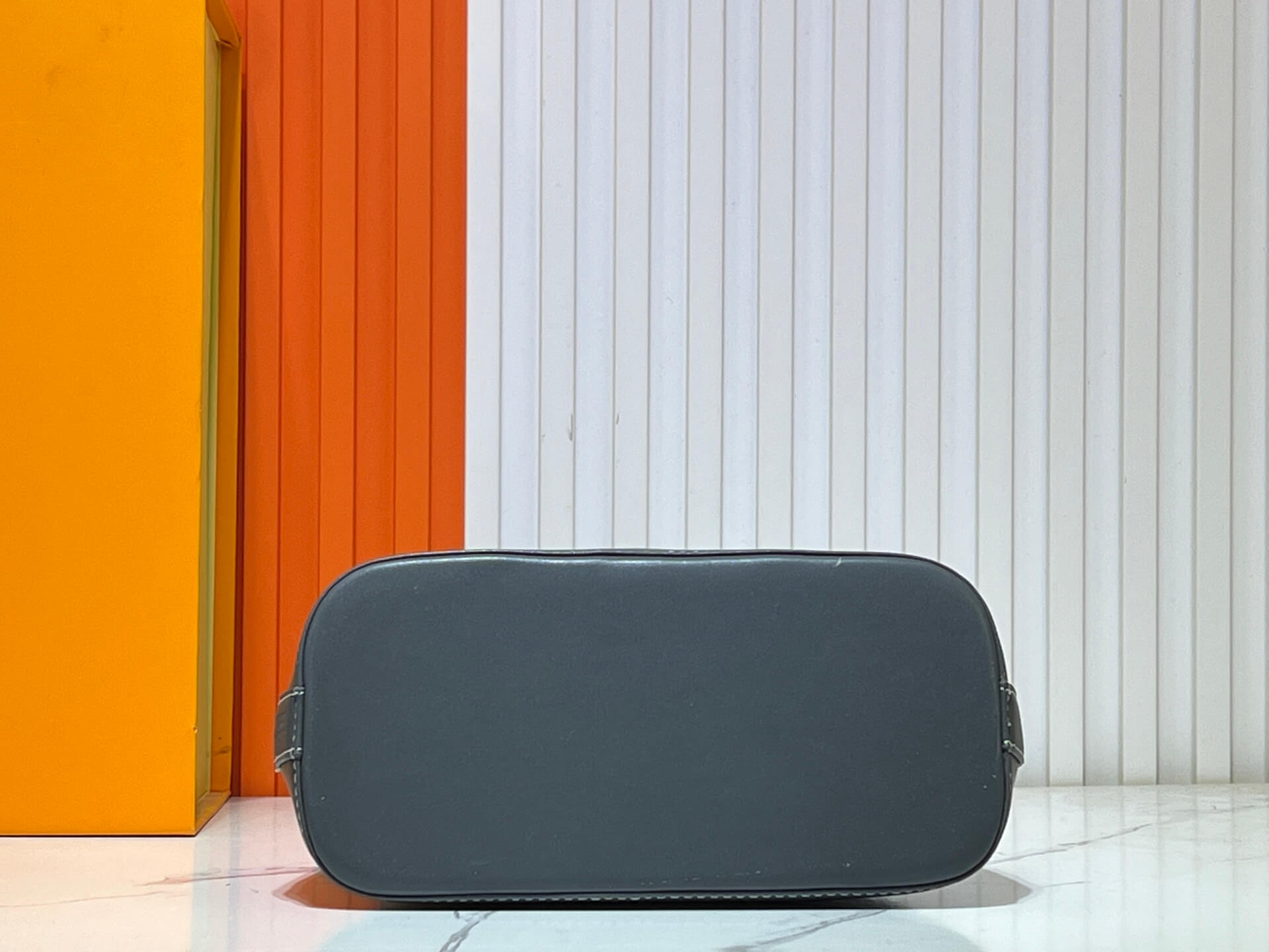 Louis Vuitton Monogram Light Blue Denim Canvas Alma BB Handbag - Image 5