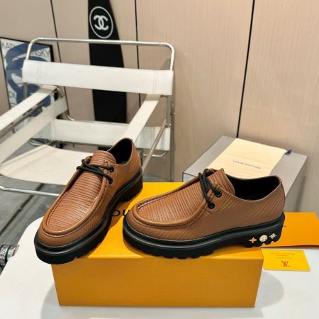 Louis Vuitton Epi XL Leather Ranger Derby Shoe in Moka