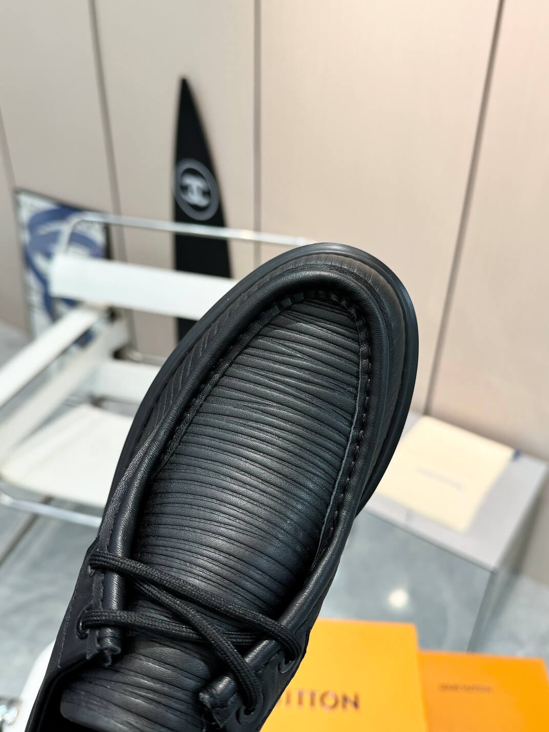 Louis Vuitton Epi XL Leather Ranger Derby Shoe in Black - Image 3