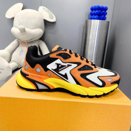 Louis Vuitton LV Runner Tatic Sneaker in Orange