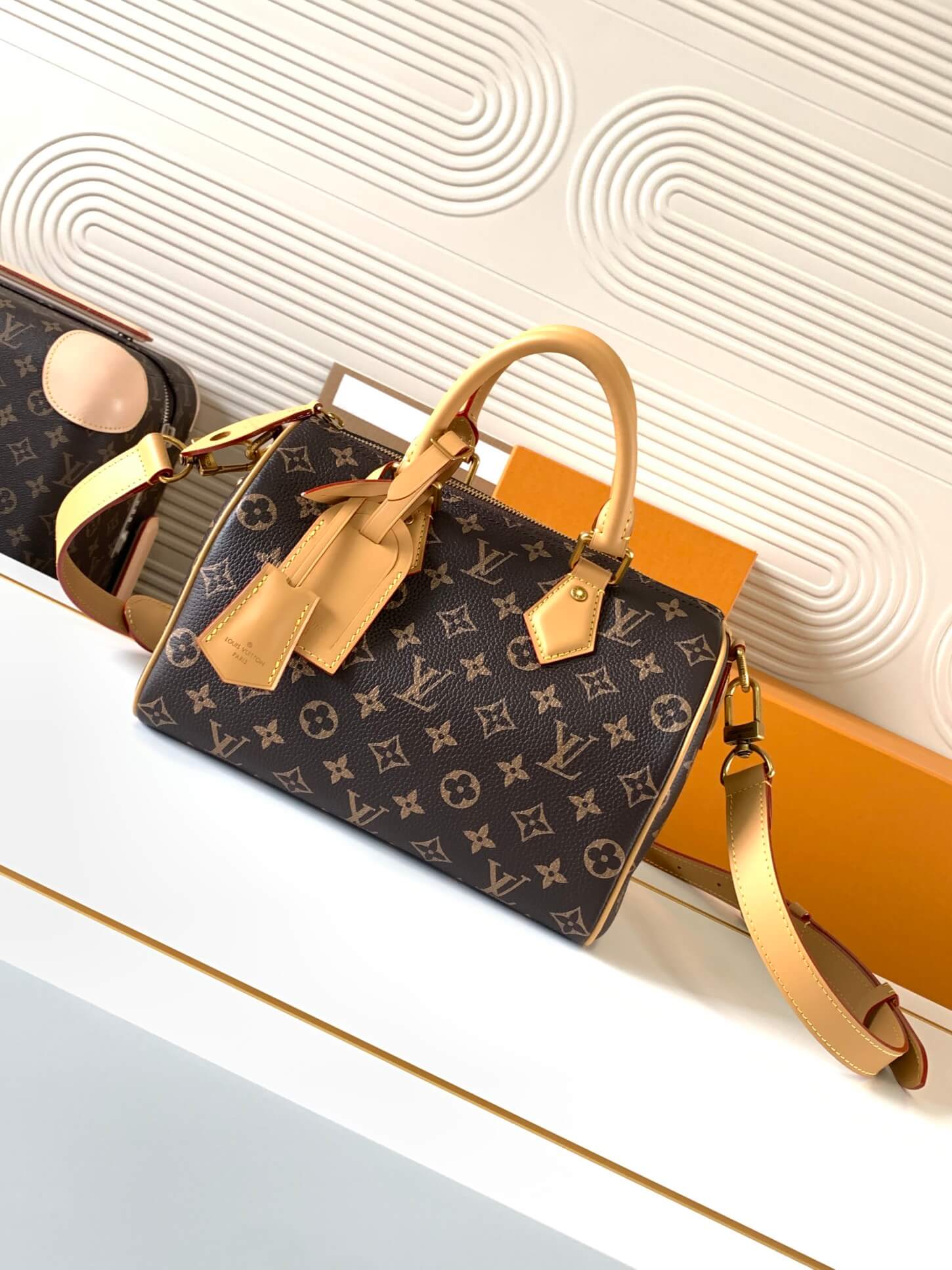 Louis Vuitton Monogram Leather Speedy P9 Bandoulière 25 Bag