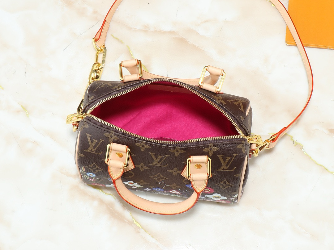 Louis Vuitton LV X Murakami TM Monogram Canvas Speedy Bandouliere 20 - Image 4