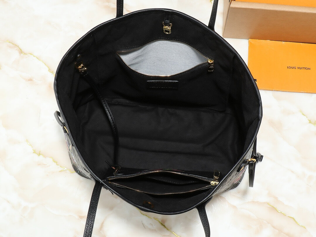 Louis Vuitton LV X Murakami TM Monogram Canvas Neverfull MM Tote Bag - Image 4