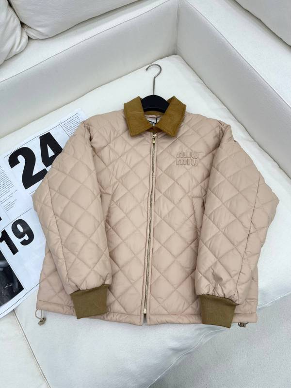 Miu Miu Technical Fabric Blouson Jacket