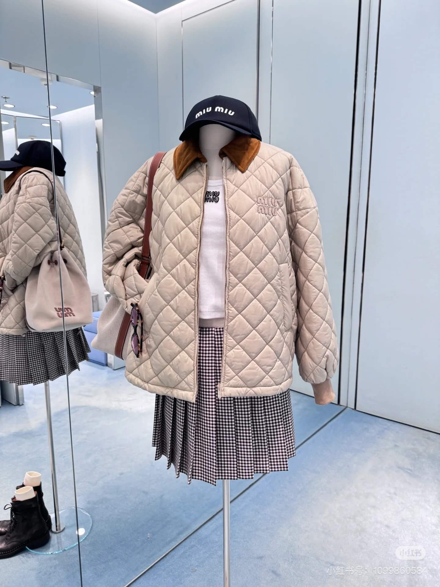 Miu Miu Technical Fabric Blouson Jacket - Image 11