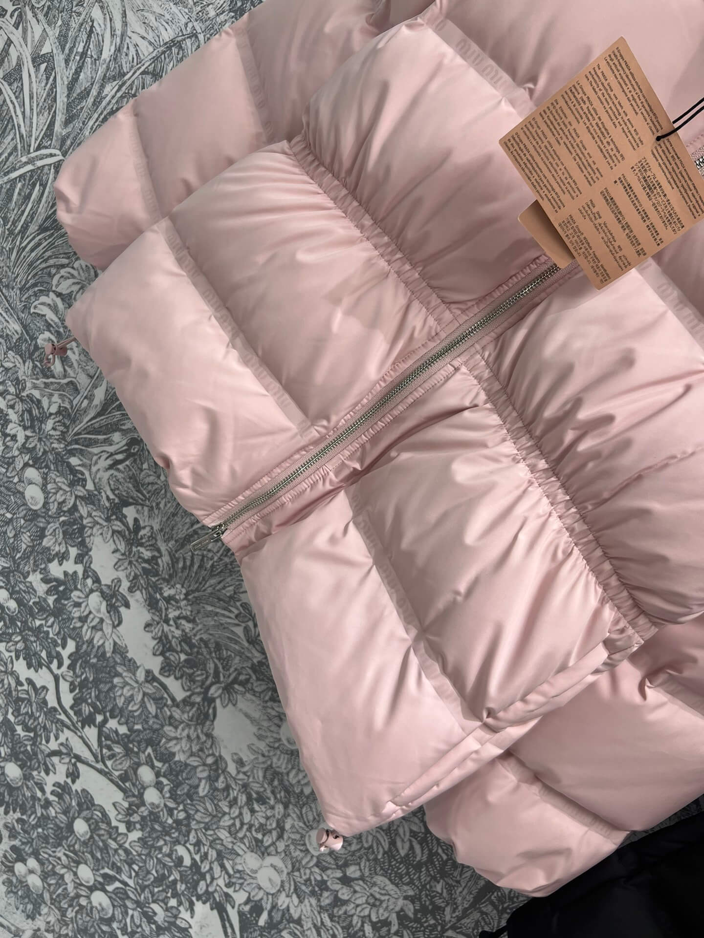 Miu Miu Women's Down Jacket in Pink - Image 4