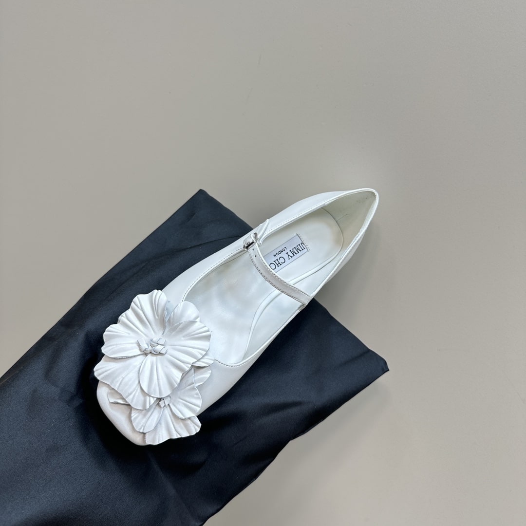 Jimmy Choo Bing Ivory White Pumps - Image 5