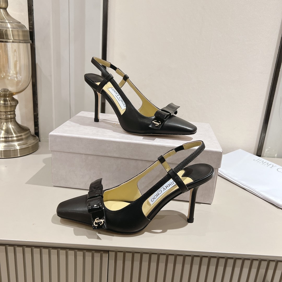 Jimmy Choo Black Romy 60 Slingback - Image 2