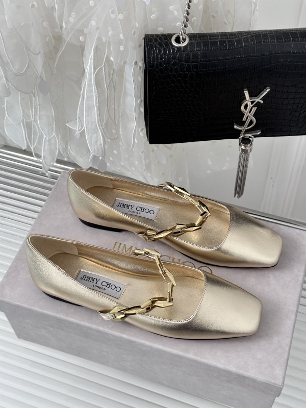 Jimmy Choo Diamond Tilda Flat Heels