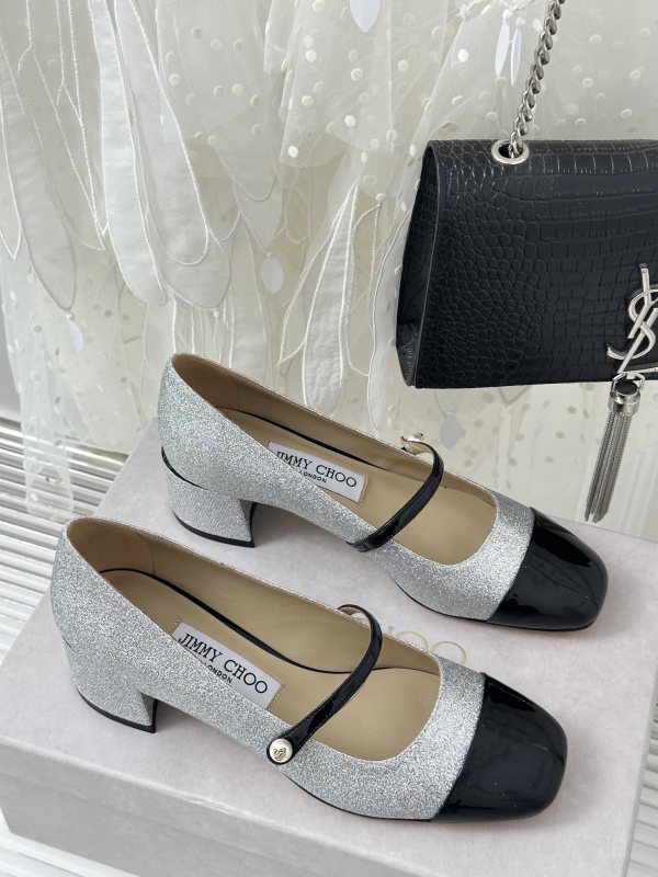 Jimmy Choo Elisa Glitter Bridesmaid Shoes