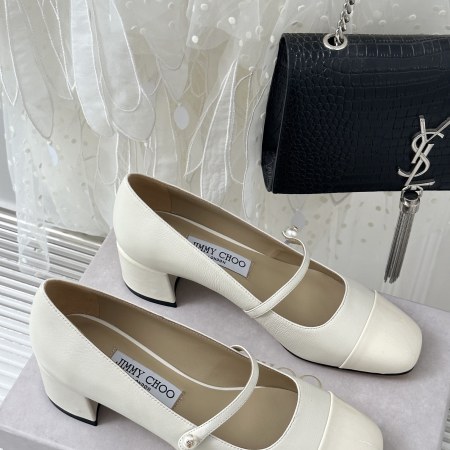 Jimmy Choo White Bridesmaid Shoes