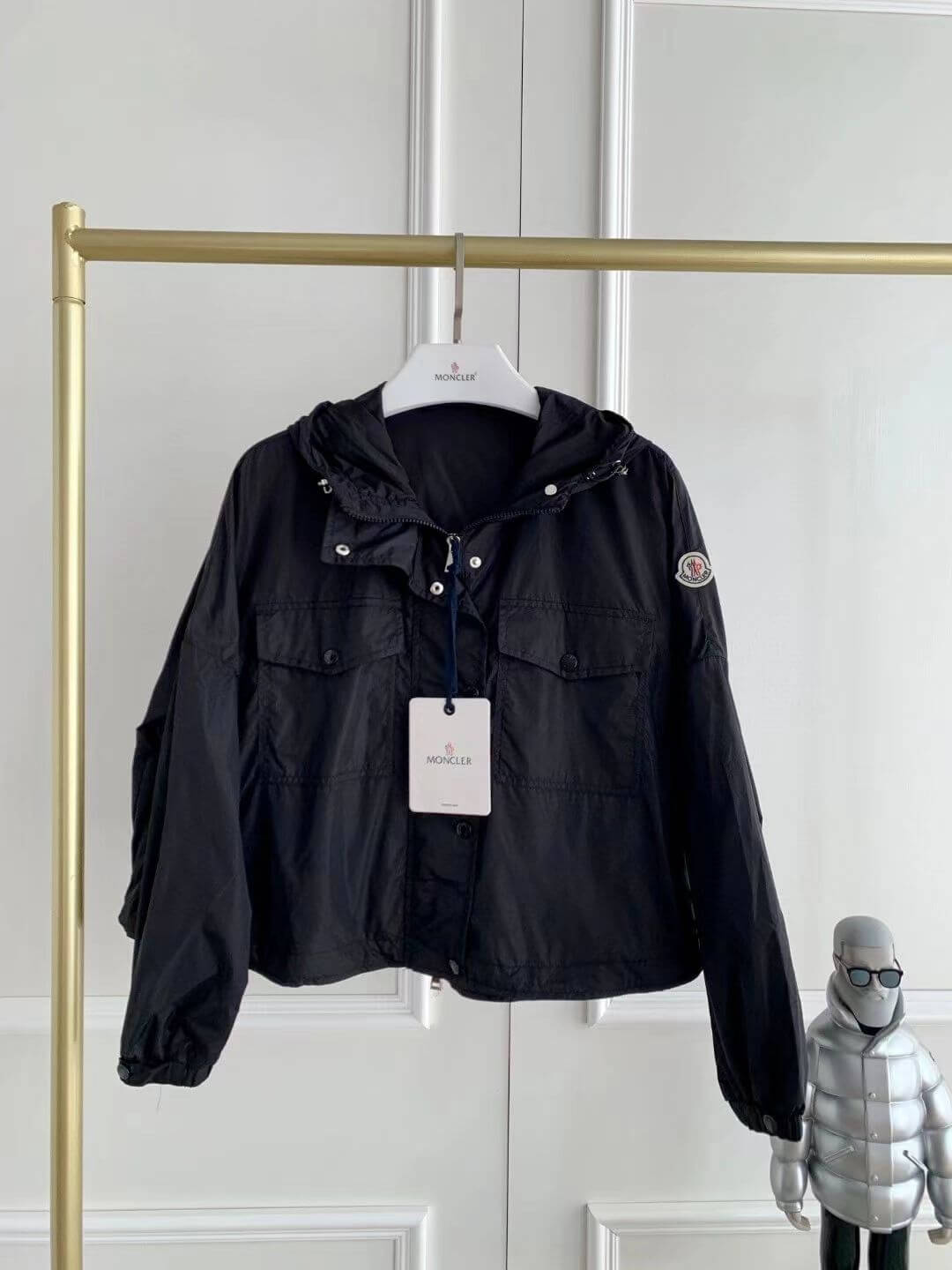 Moncler Primagiedi Nylon Black Jacket - Image 10