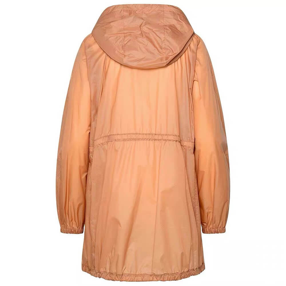 Moncler Airelle Ripstop Brown Hooded Jacket - Image 10