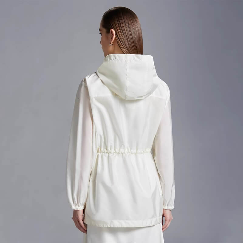 Moncler Filira Hooded Jacket White - Image 12