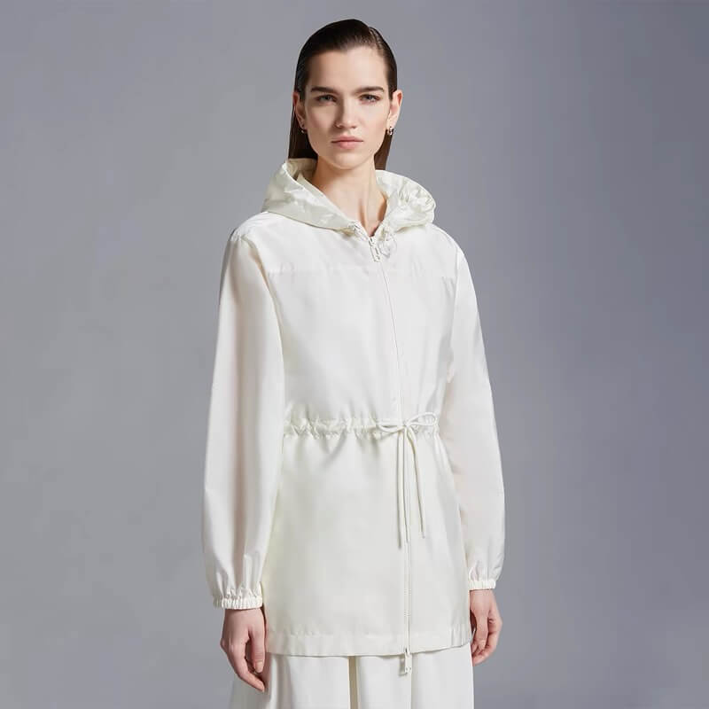 Moncler Filira Hooded Jacket White - Image 9