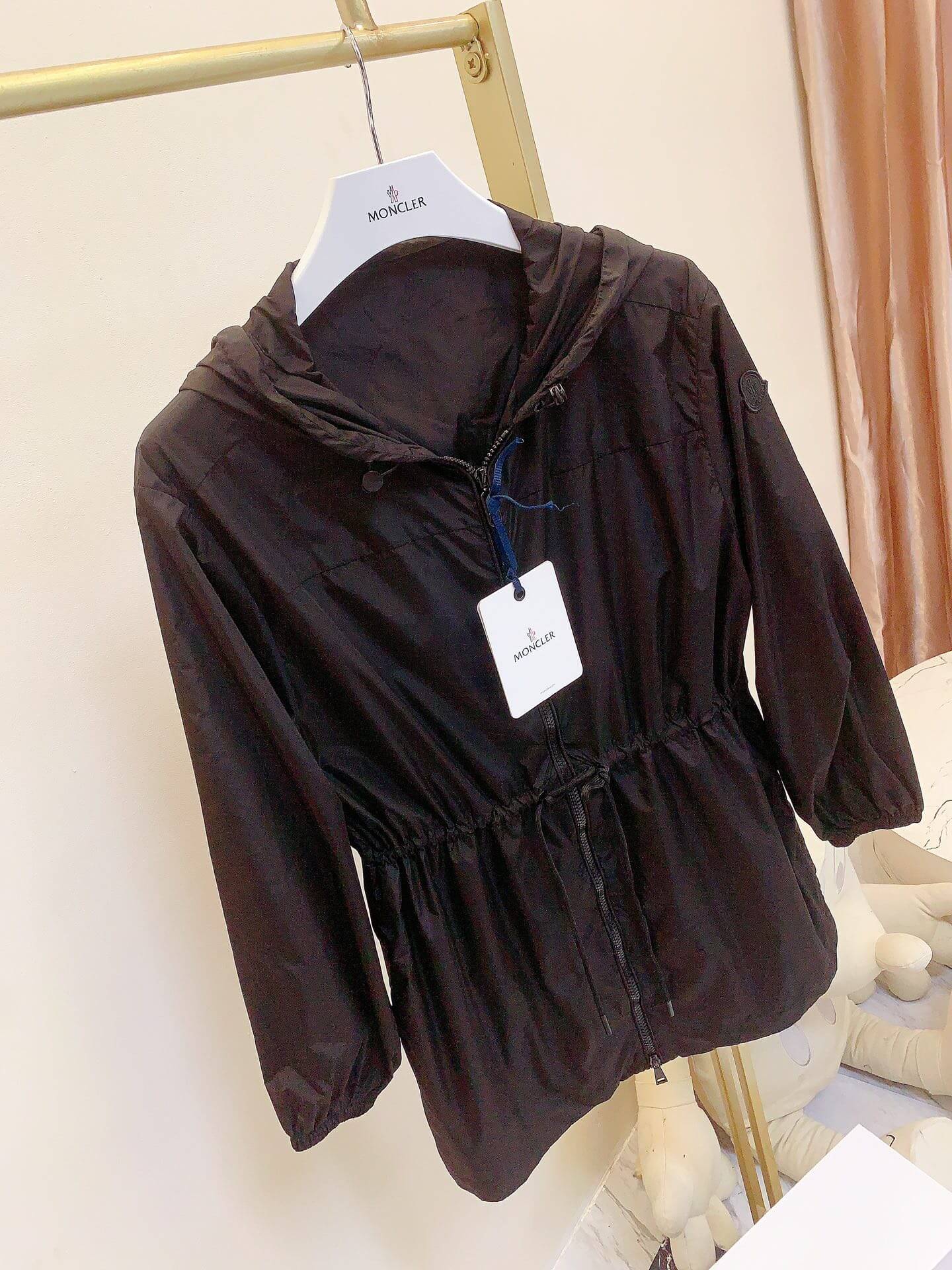 Moncler Filira Black Hooded Jacket - Image 2