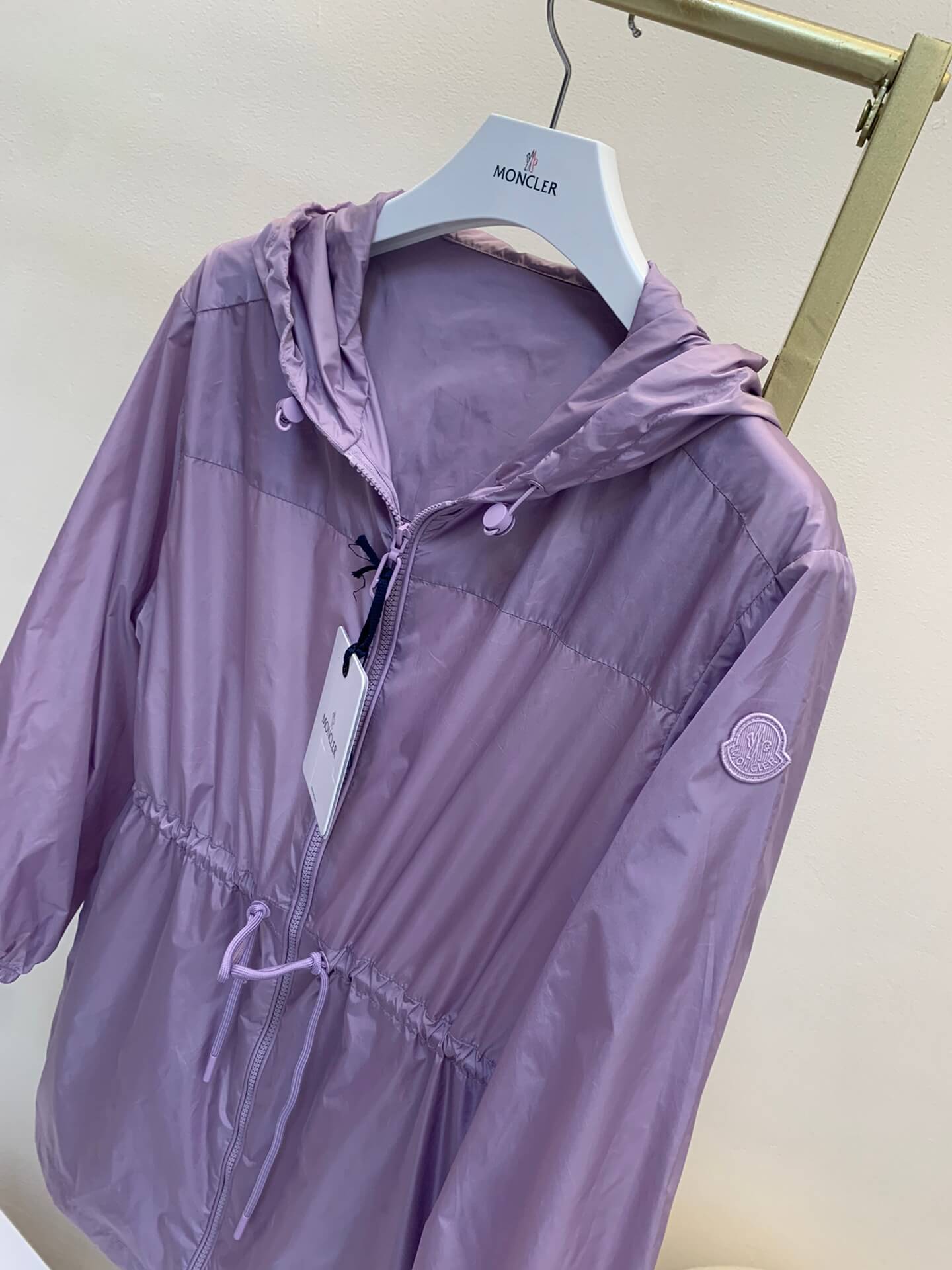 Moncler Filira Purple Hooded Jacket - Image 11