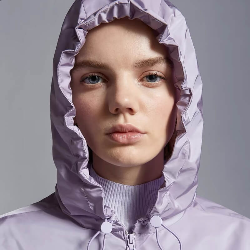 Moncler Filira Purple Hooded Jacket - Image 10