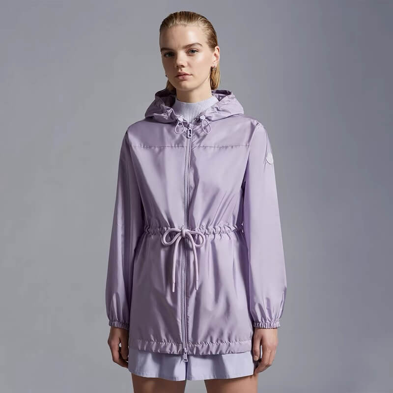 Moncler Filira Purple Hooded Jacket - Image 9