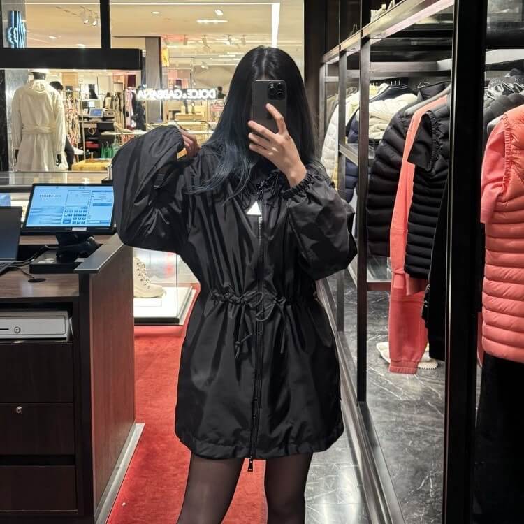 Moncler Filira Black Hooded Jacket - Image 10
