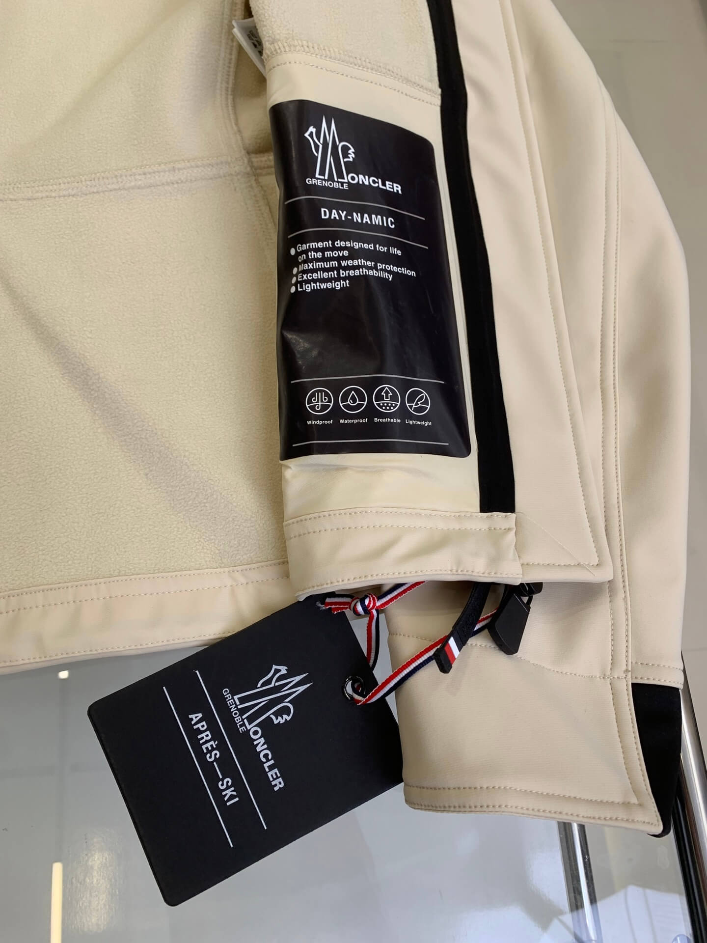 Moncler Grenoble Zumeles Beige Jacket - Image 16