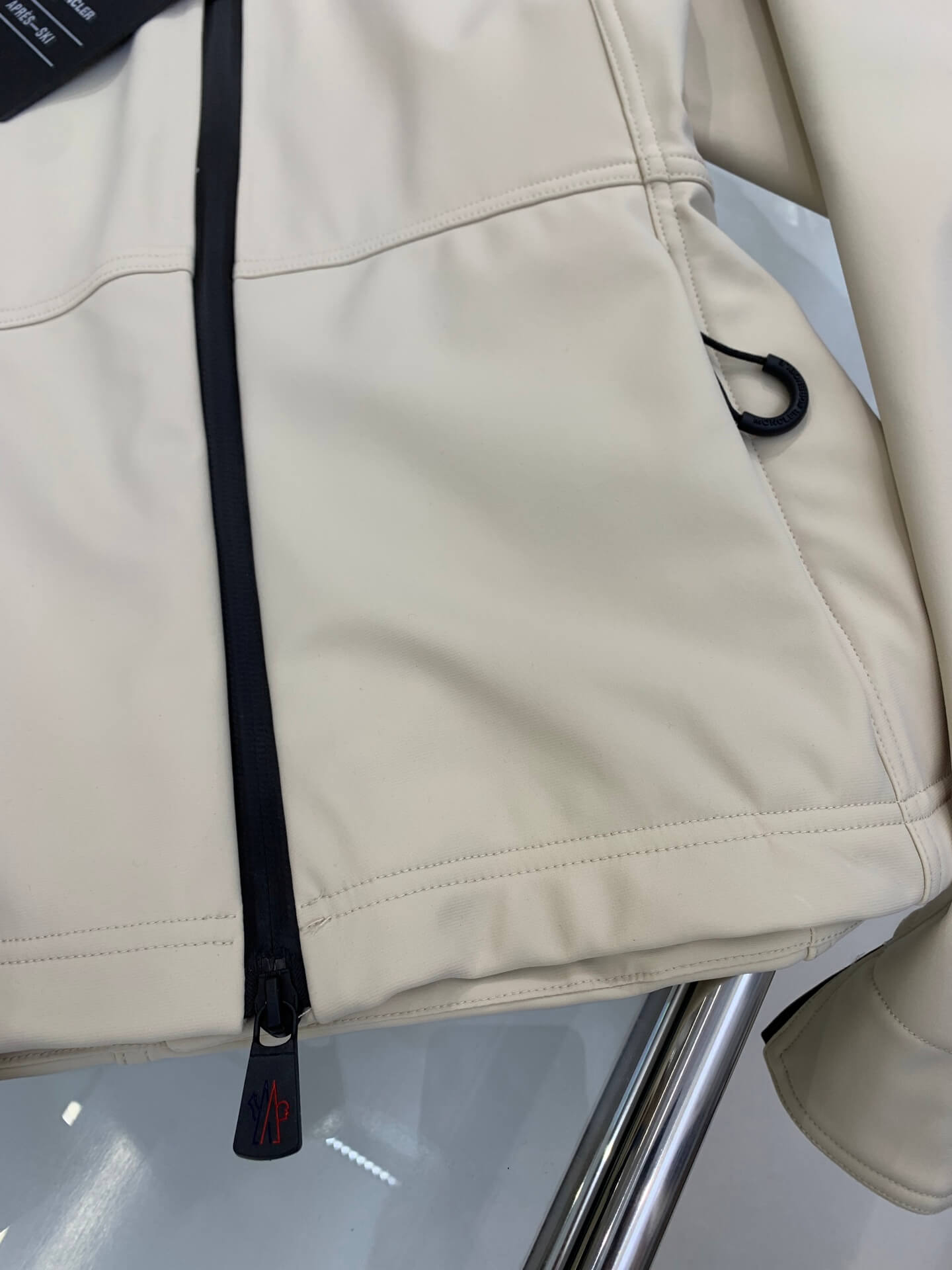 Moncler Grenoble Zumeles Beige Jacket - Image 17