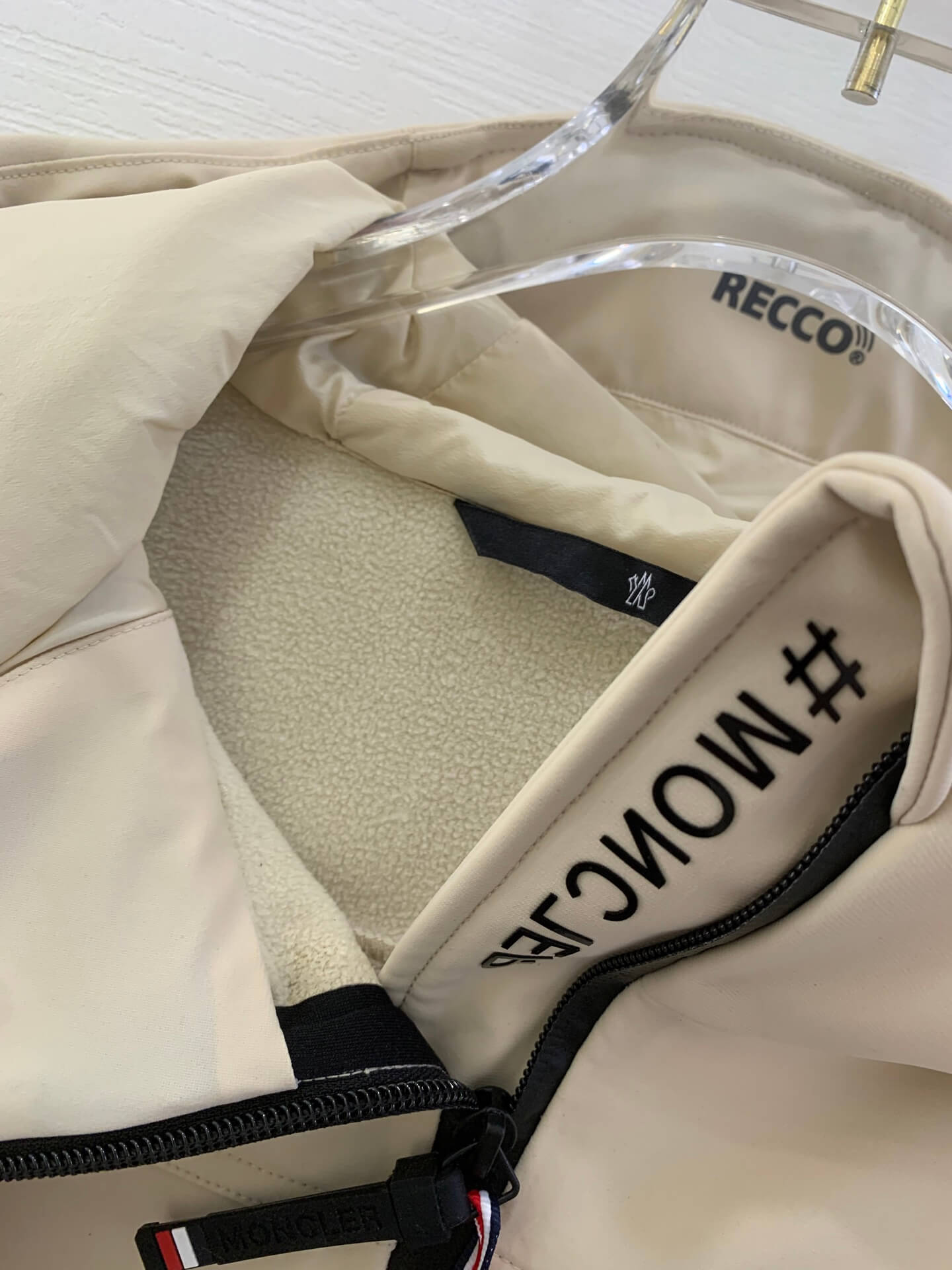 Moncler Grenoble Zumeles Beige Jacket - Image 13
