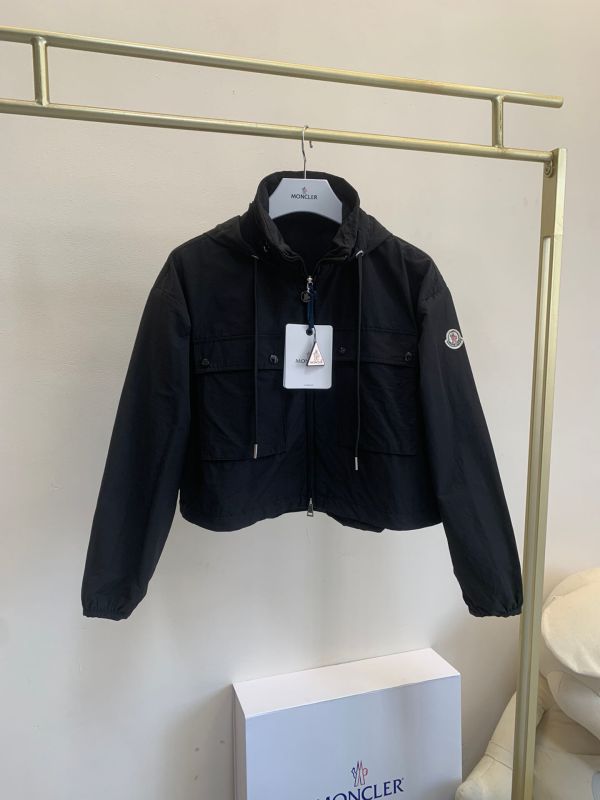 Moncler - Leda Short Black Parka Jacket