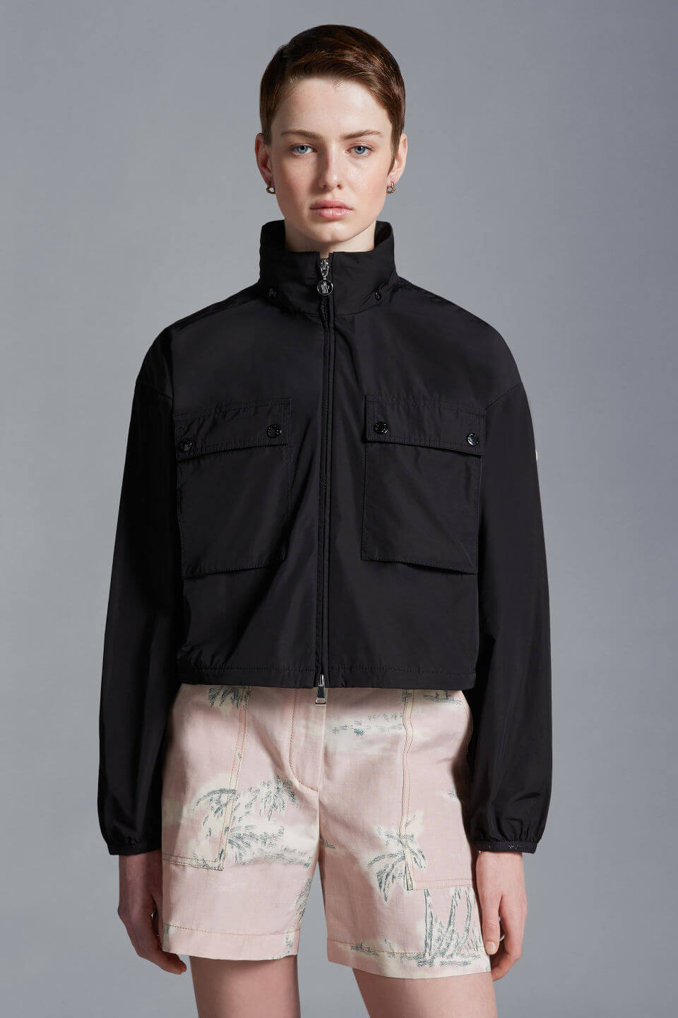 Moncler - Leda Short Black Parka Jacket - Image 9