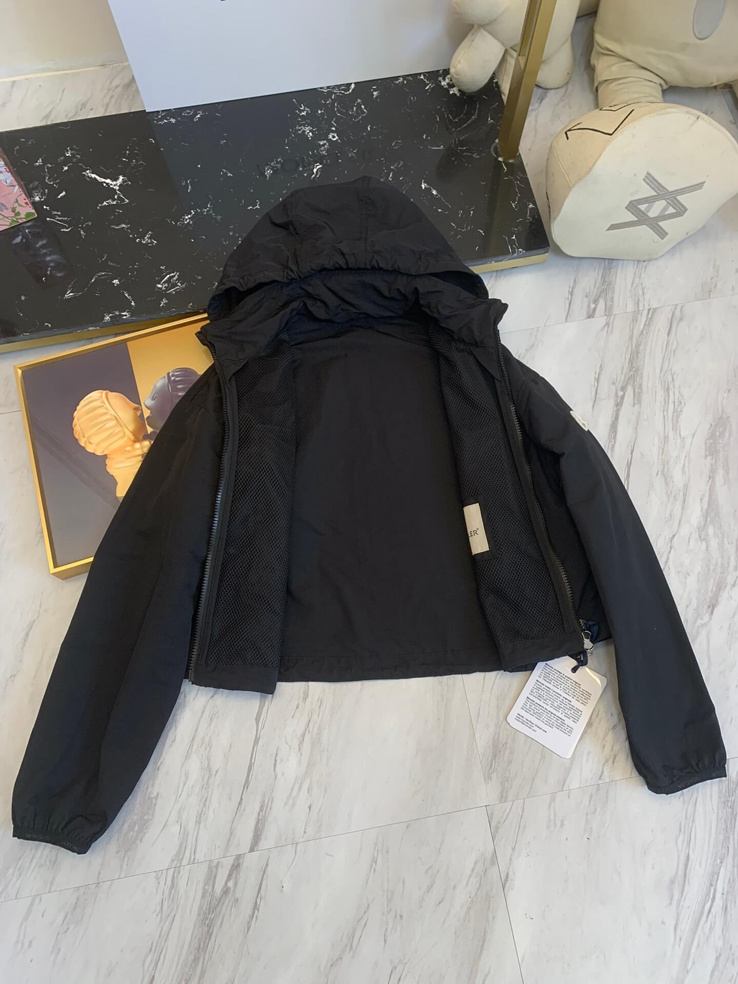 Moncler - Leda Short Black Parka Jacket - Image 8