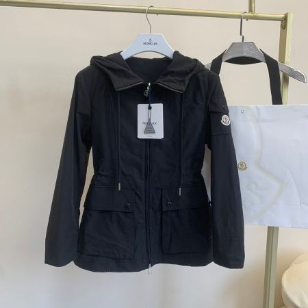 Moncler LEANDRO Black Parka Jacket