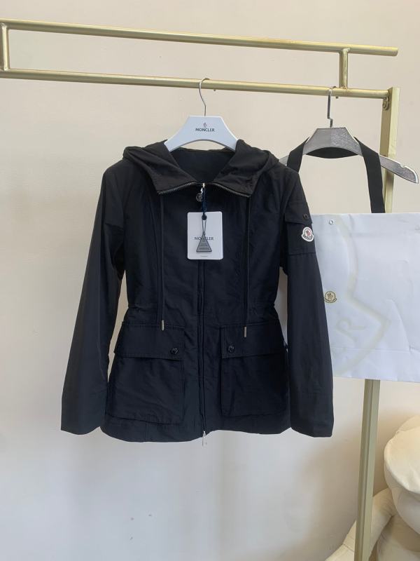 Moncler LEANDRO Black Parka Jacket