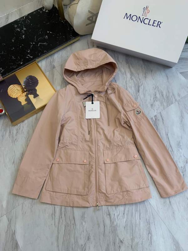 Moncler LEANDRO Pink Parka Jacket