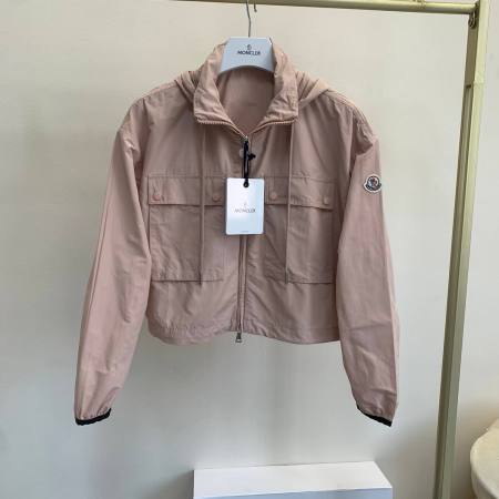 Moncler - Leda Short Pink Parka Jacket